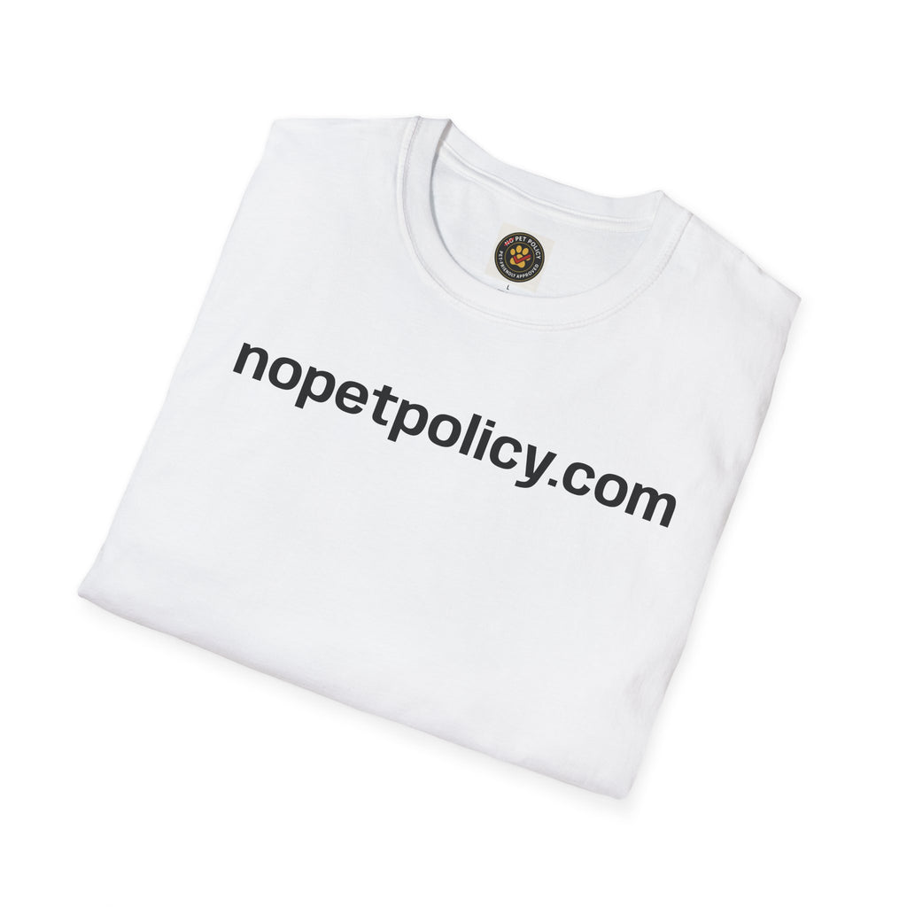 Retired K9 Bela "Off Duty" Tee – No Pet Policy™ | Wear the Change!