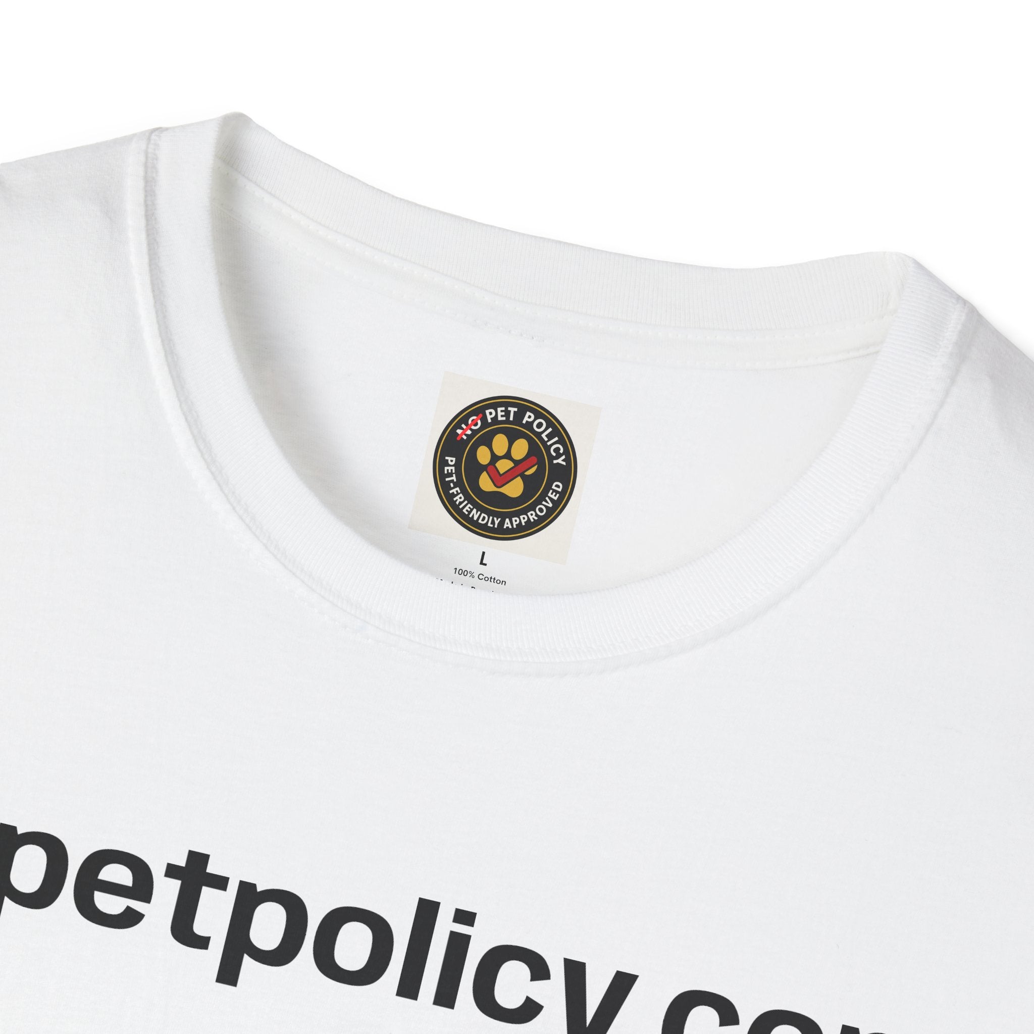 Retired K9 Bela "Off Duty" Tee – No Pet Policy™ | Wear the Change!