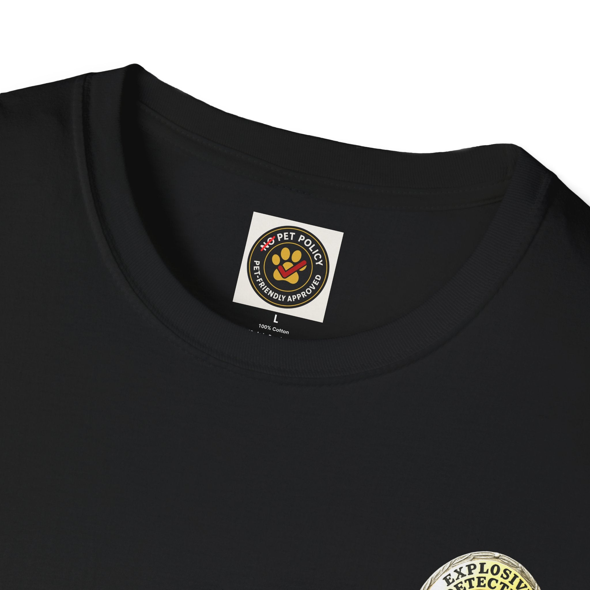 K9 Bela "Not a Tool, a Partner" Badge Tee– No Pet Policy™