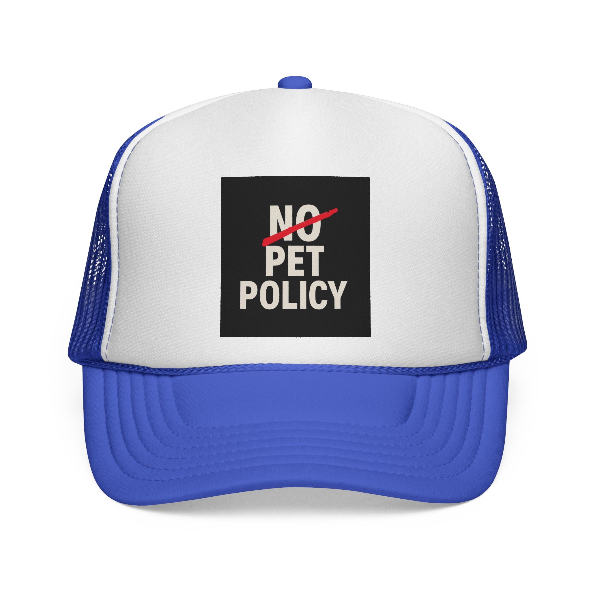 No Pet Policy™ Trucker Hat – Bold Streetwear Statement
