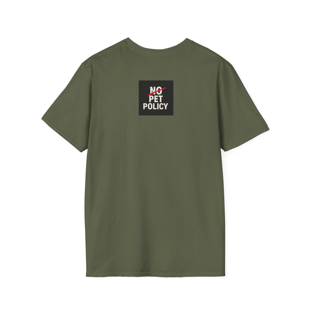 K9 Bela "The Gang" T-Shirt – No Pet Policy™ | Wear the Change!