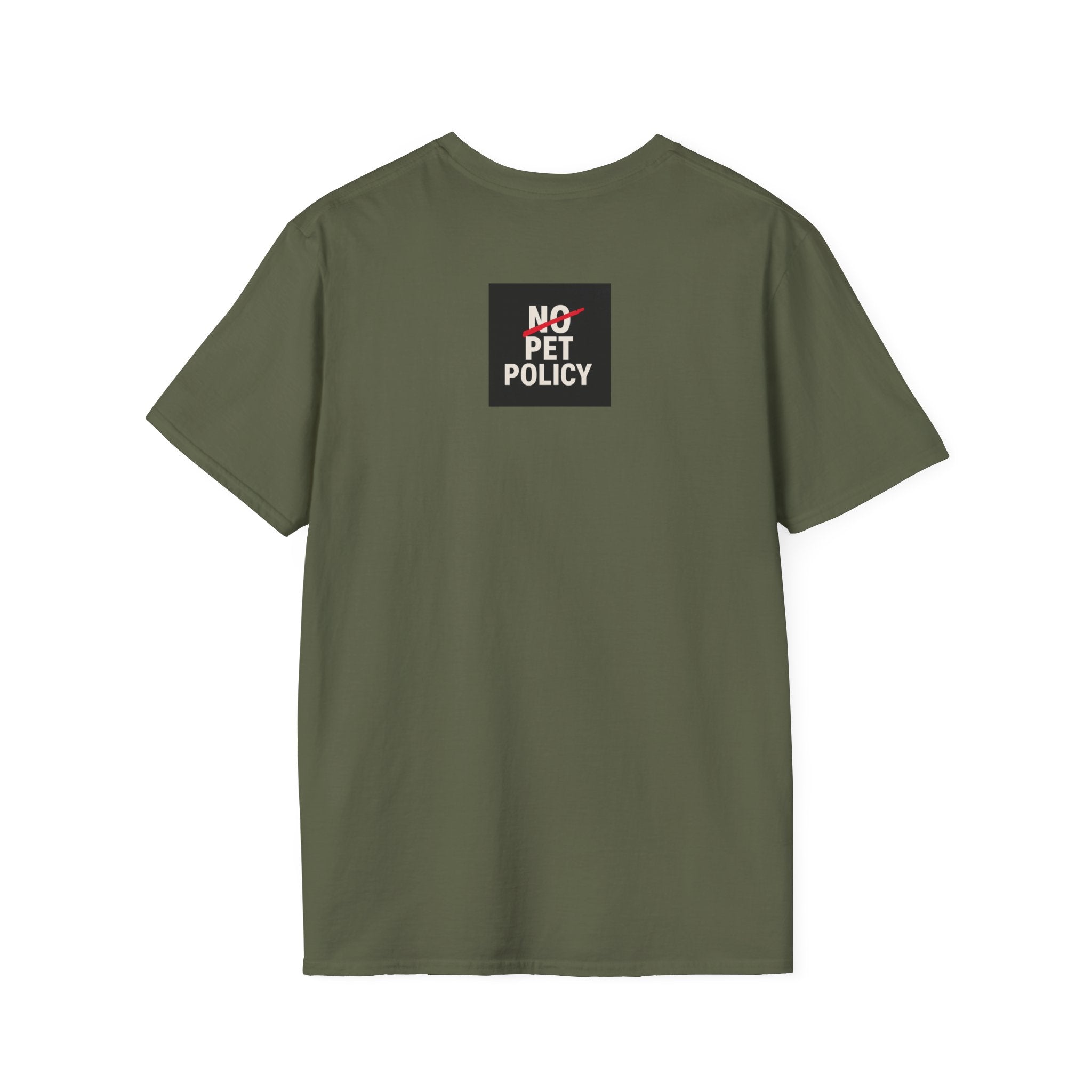 K9 Bela "The Gang" T-Shirt – No Pet Policy™ | Wear the Change!