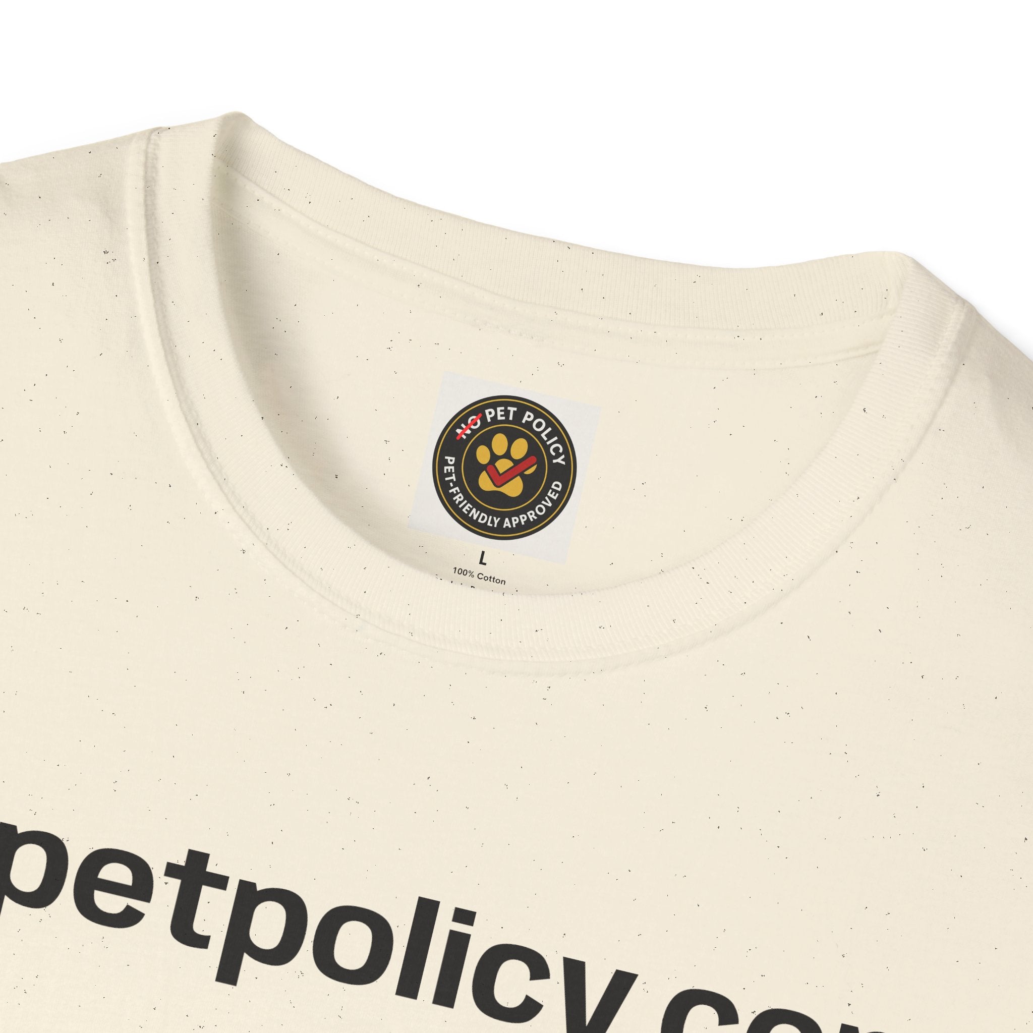 Retired K9 Bela "Off Duty" Tee – No Pet Policy™ | Wear the Change!