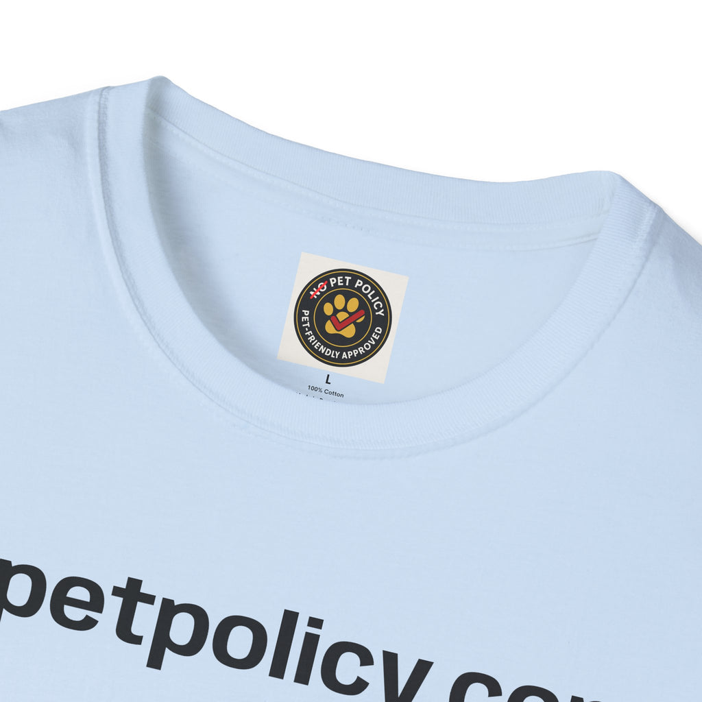 Retired K9 Bela "Off Duty" Tee – No Pet Policy™ | Wear the Change!