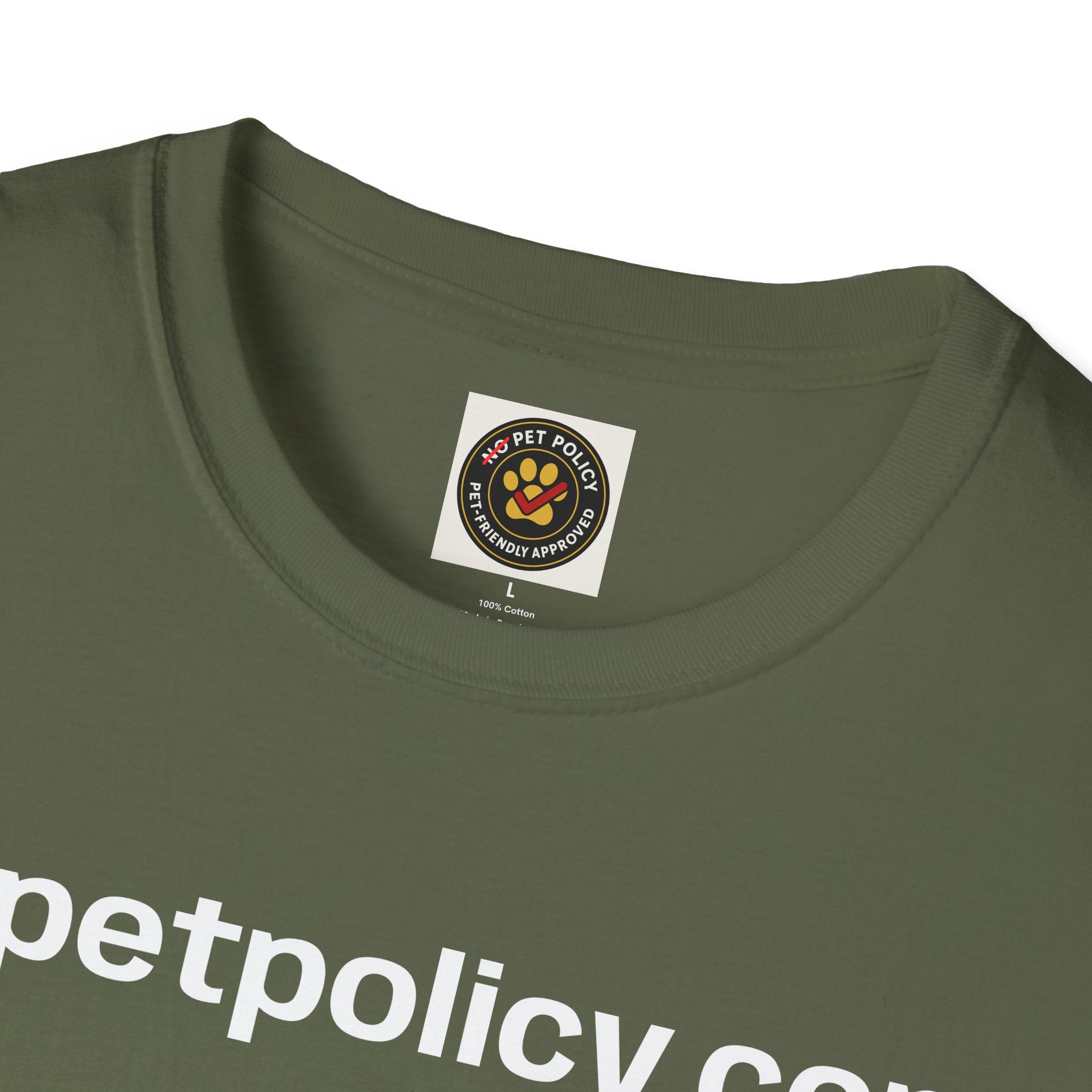 Retired K9 Bela "Off Duty" Tee – No Pet Policy™ | Wear the Change!
