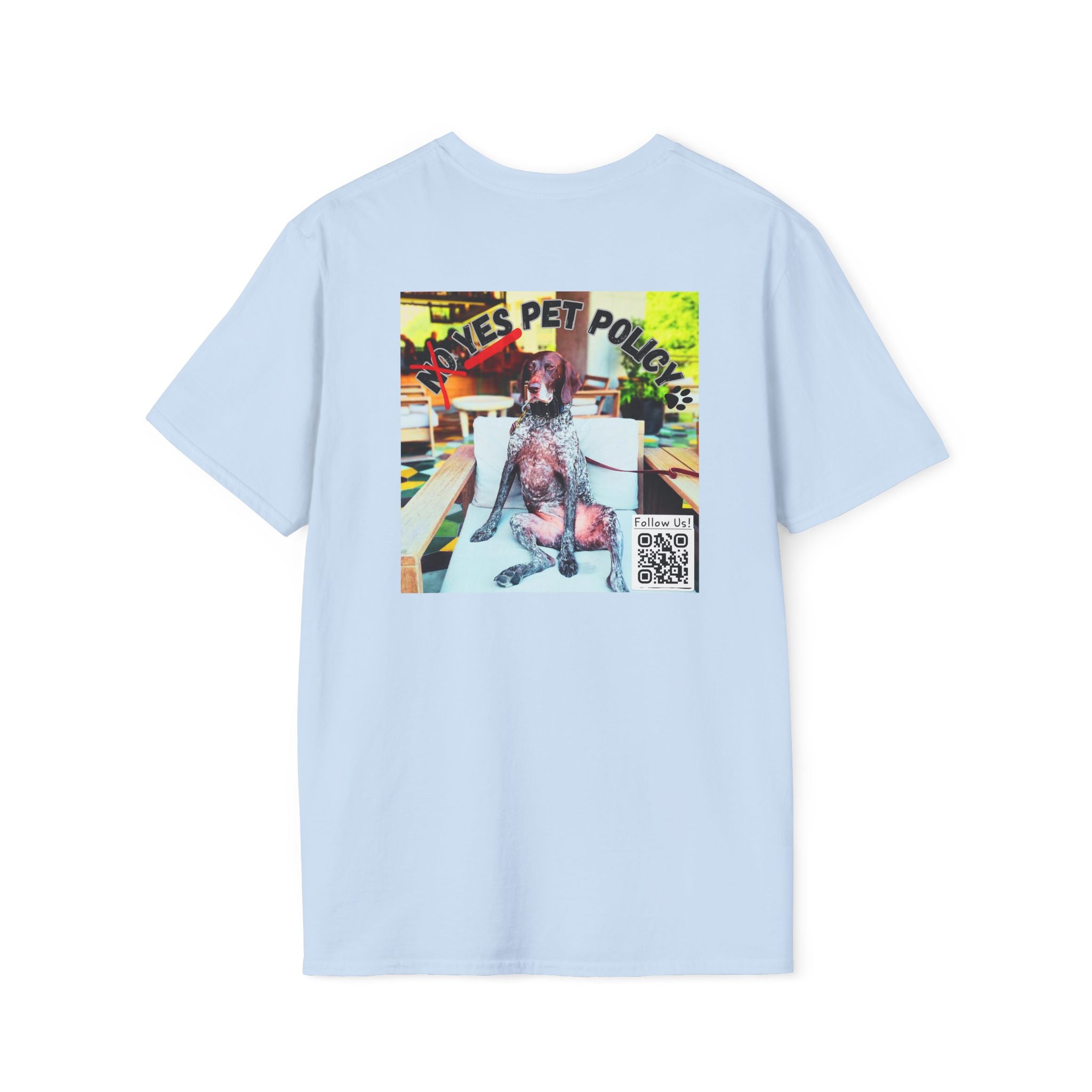 Retired K9 Bela "The Spark" Tee– No Pet Policy™ | Wear the Change!