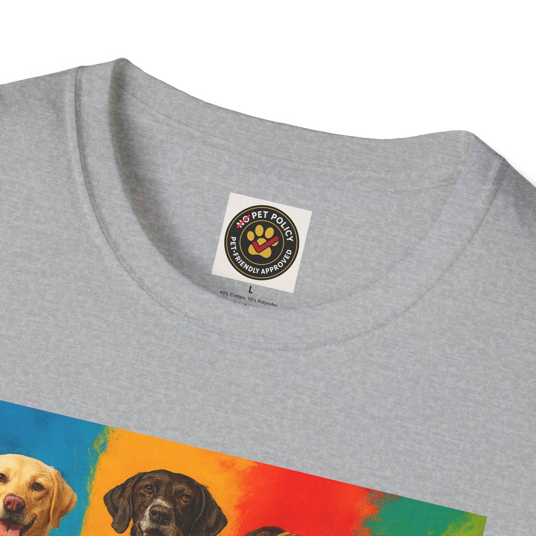 K9 Bela "The Gang" T-Shirt – No Pet Policy™ | Wear the Change!