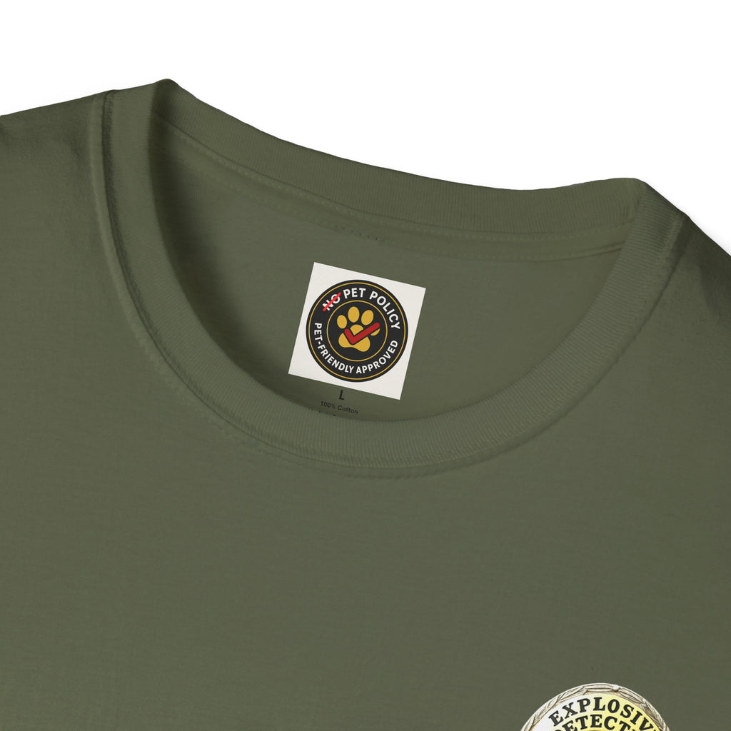 K9 Bela "Not a Tool, a Partner" Badge Tee– No Pet Policy™