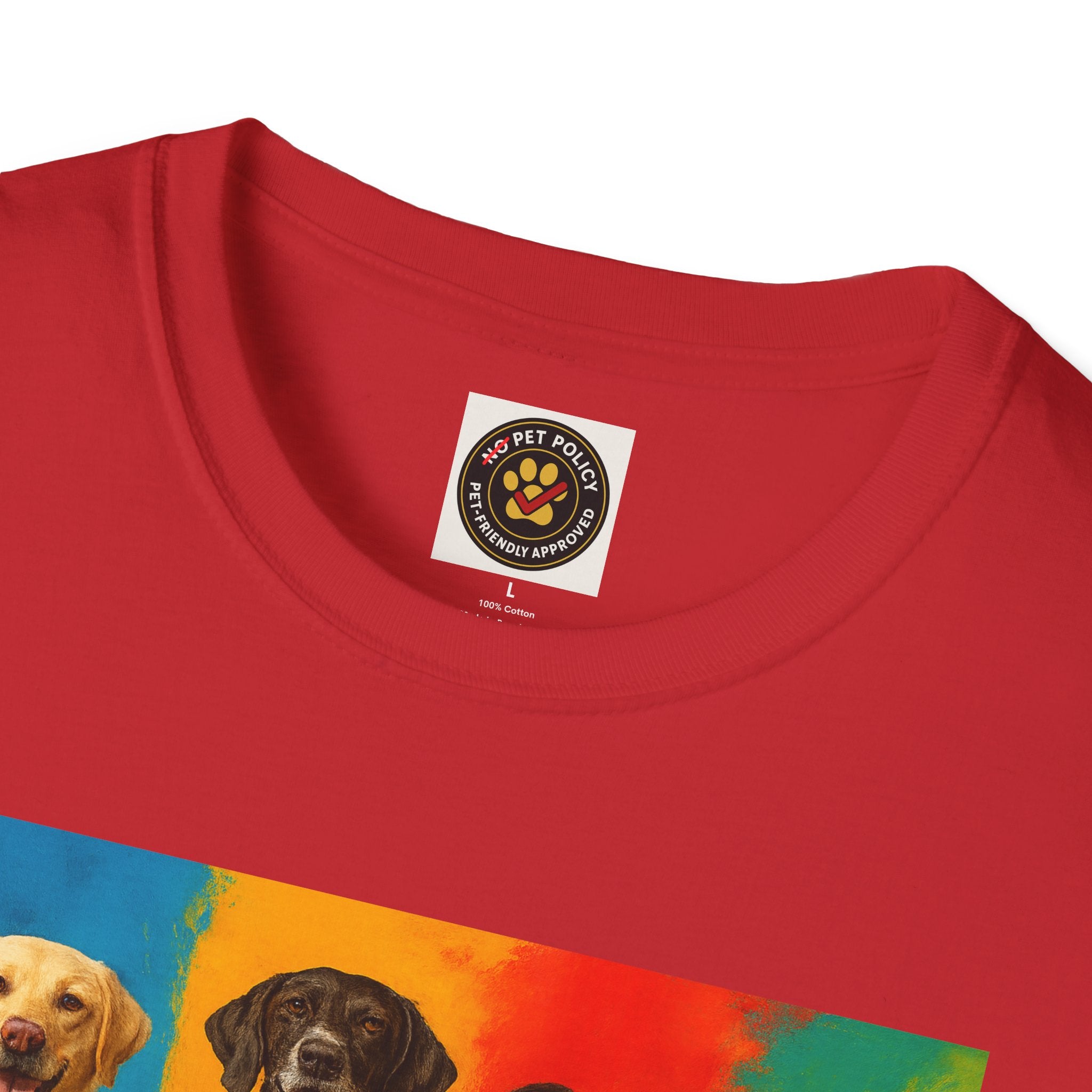 K9 Bela "The Gang" T-Shirt – No Pet Policy™ | Wear the Change!