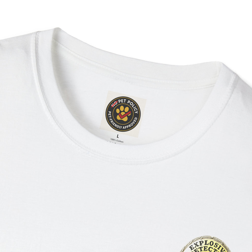 K9 Bela "Not a Tool, a Partner" Badge Tee– No Pet Policy™