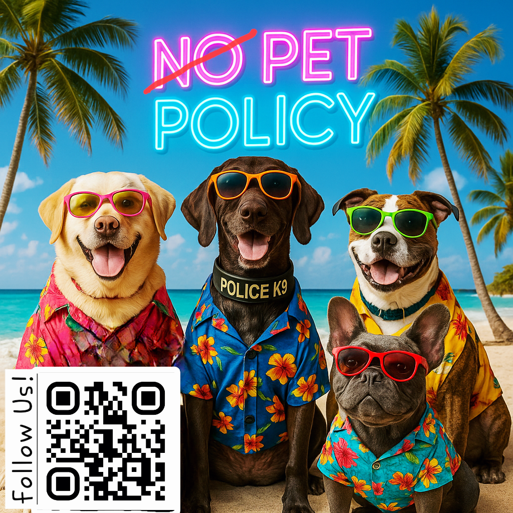 Sticker Pack – No Pet Policy™ (5 designs)